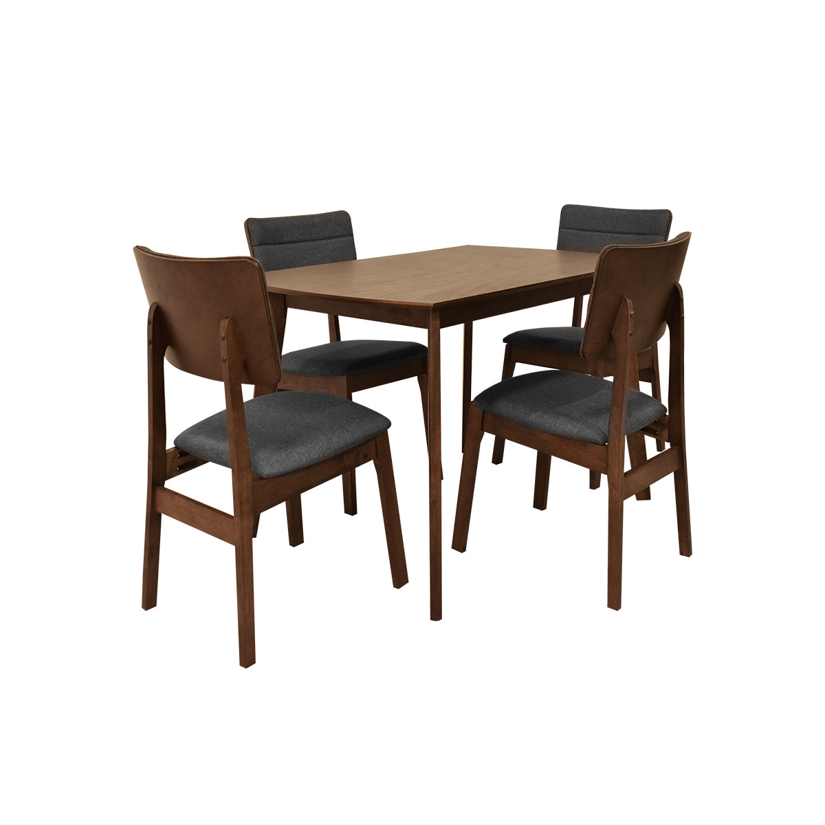 Set de Comedor Nova 6P Nogal Blue Room