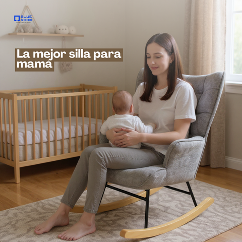 Sillón Mecedora Skye - Beige