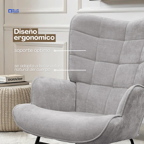 Sillón Mecedora Skye - Beige