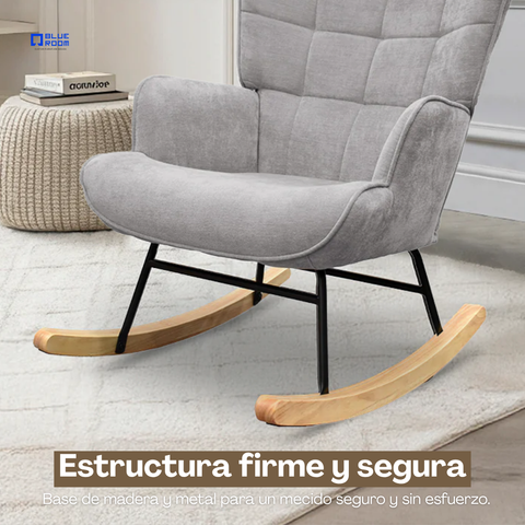 Sillón Mecedora Skye - Beige