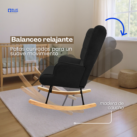 Sillón Mecedora Skye - Beige