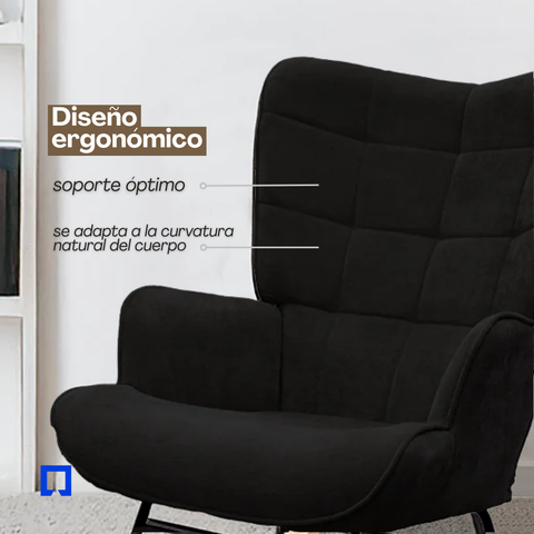 Sillón Mecedora Skye - Beige