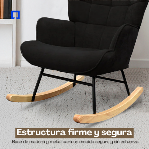 Sillón Mecedora Skye - Beige