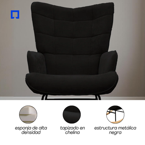 Sillón Mecedora Skye - Beige