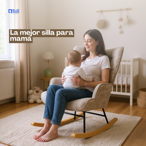 Sillón Mecedora Skye - Beige