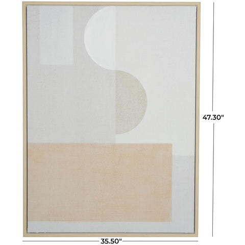 Cuadro de Arte con Lienzo Marco de Madera