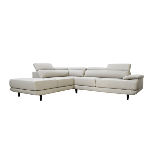 Sala Esquinera Agora Chaise Izquierdo - Tactopiel Blanco