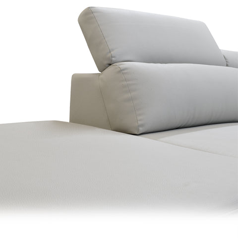Sala Esquinera Agora Chaise Izquierdo - Tactopiel Blanco
