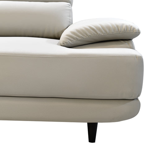 Sala Esquinera Agora Chaise Izquierdo - Tactopiel Blanco