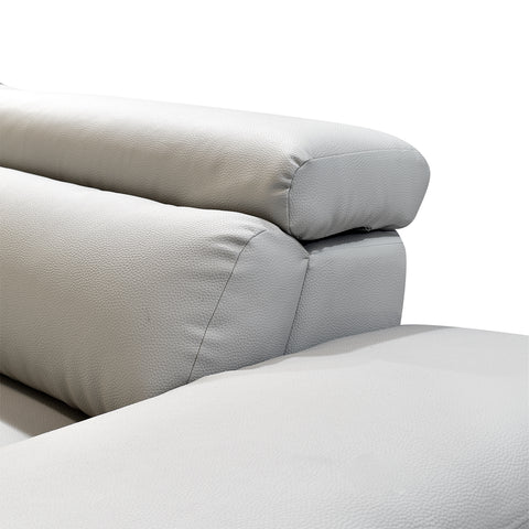 Sala Esquinera Agora Chaise Izquierdo - Tactopiel Blanco