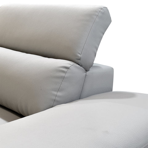 Sala Esquinera Agora Chaise Izquierdo - Tactopiel Blanco