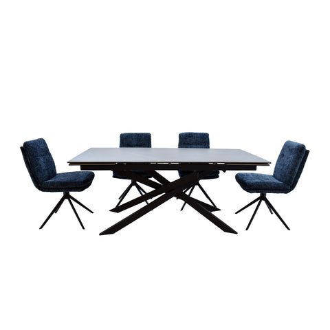 Comedor Altea  6P - Piedra Armani Azul