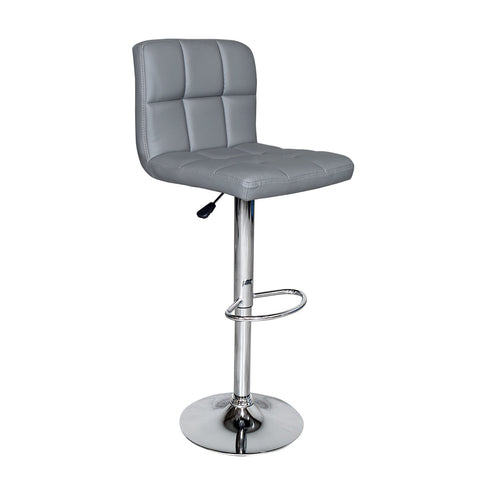 Banco Square Para Barra - Vinipiel Gris