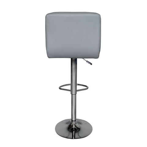 Banco Square Para Barra - Vinipiel Gris