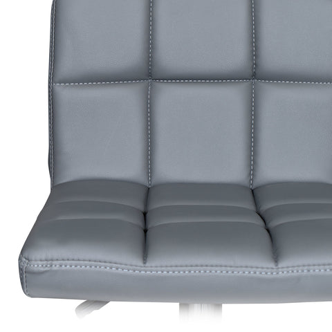 Banco Square Para Barra - Vinipiel Gris