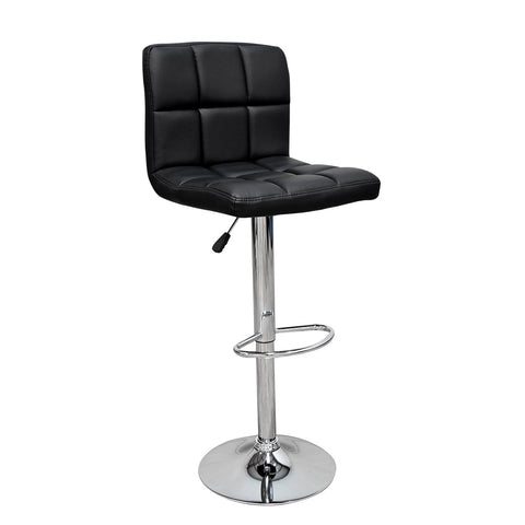 Banco Square Para Barra - Tactopiel Negro