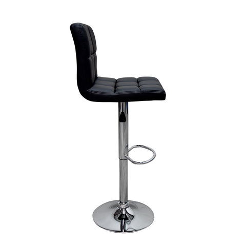 Banco Square Para Barra - Tactopiel Negro