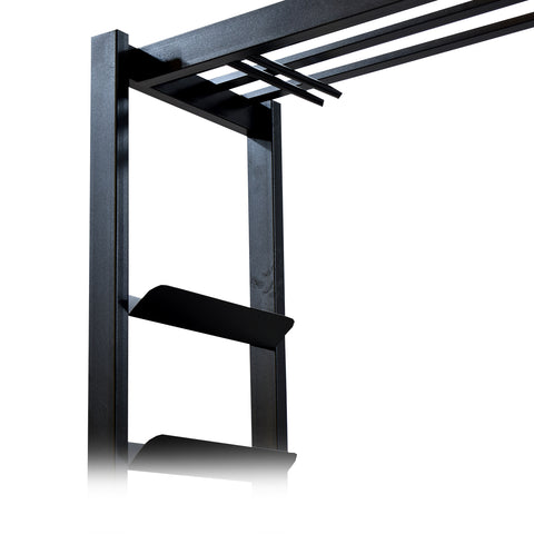 Barra Mallory Con 2 Bancos - Nogal Negro