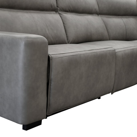 Sala Modular Bellagio - Tacto Piel Gris
