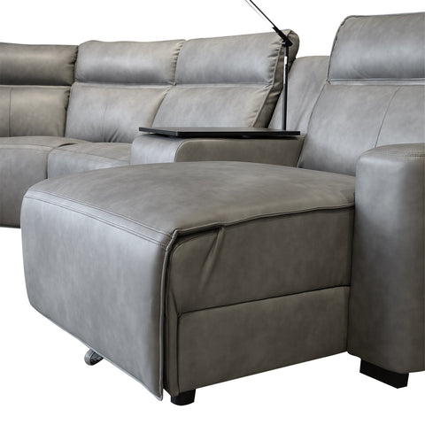 Sala Modular Bellagio - Tacto Piel Gris