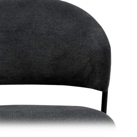 Silla Cameron - Tela Gris Oscuro