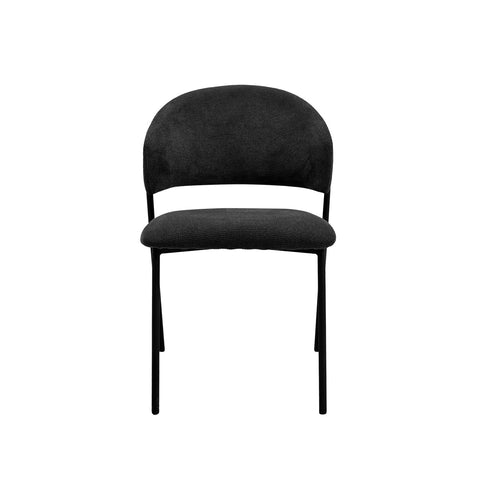 Silla Cameron - Tela Gris Oscuro