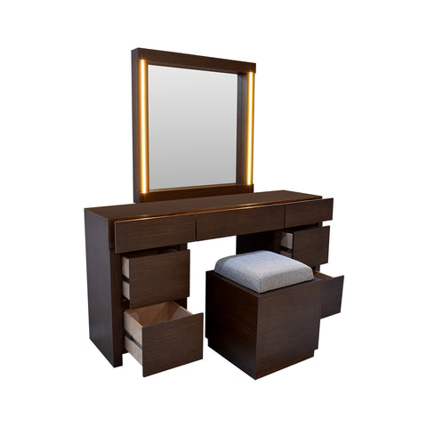 Tocador Vanity Century - Nogal