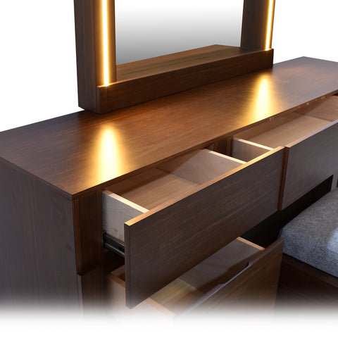 Tocador Vanity Century - Nogal
