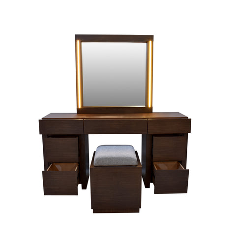 Tocador Vanity Century - Nogal