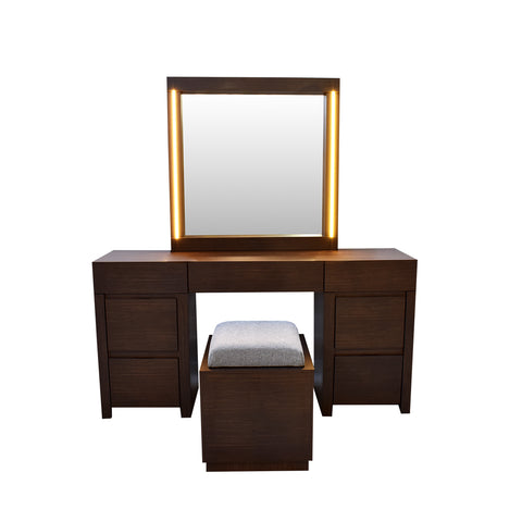 Tocador Vanity Century - Nogal