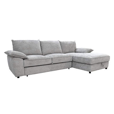 Sofa Cama Cloud  - Lano Beige - Chaise Derecho