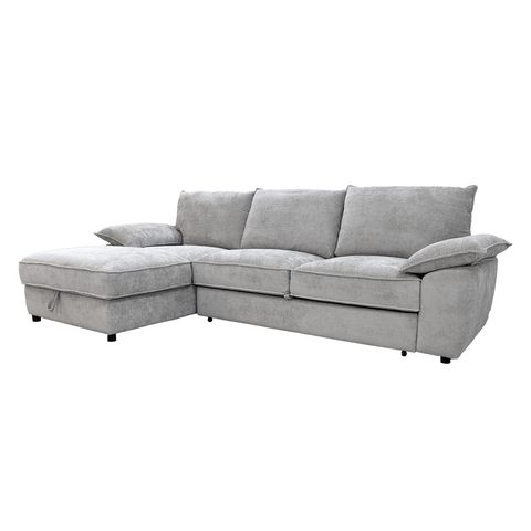 Sofa Cama Cloud  - Lano Beige - Chaise Izquierdo
