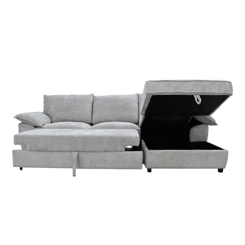 Sofa Cama Cloud  - Lano Beige - Chaise Derecho