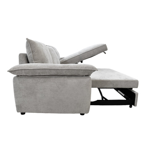 Sofa Cama Cloud  - Lano Beige - Chaise Derecho