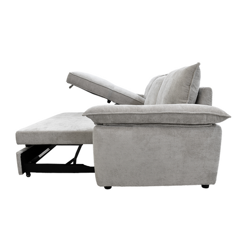 Sofa Cama Cloud  - Lano Beige - Chaise Izquierdo