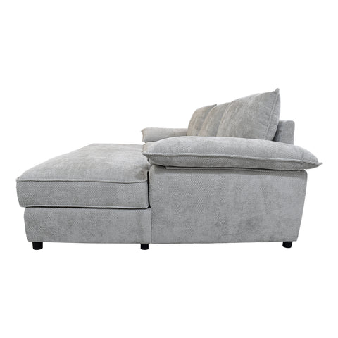 Sofa Cama Cloud  - Lano Beige - Chaise Derecho