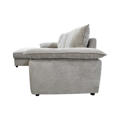 Sofa Cama Cloud  - Lano Beige - Chaise Izquierdo
