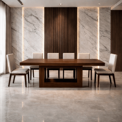 Comedor Armenia-Tzalam 10 Sillas Beige