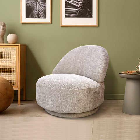 Sillón Giratorio Conti - Beige