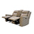 Love Seat Reclinable Coral - Beige