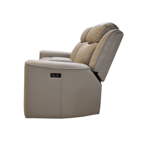 Love Seat Reclinable Coral - Gris