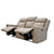 Sala Coral  Reclinable - Sofa y Love Seat - Gris