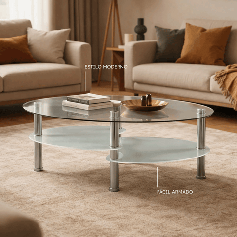 Mesa de Centro Crom Roval
