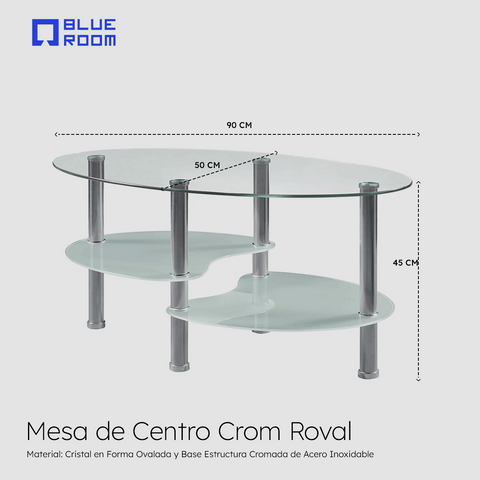 Mesa de Centro Crom Roval