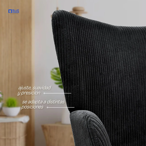 Sillón Nordik - Tela Negro