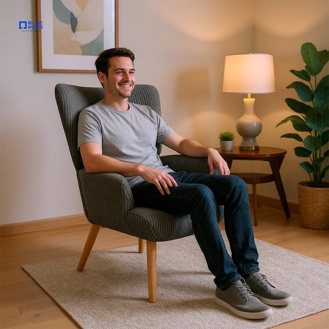 Sillón Nordik - Tela Negro