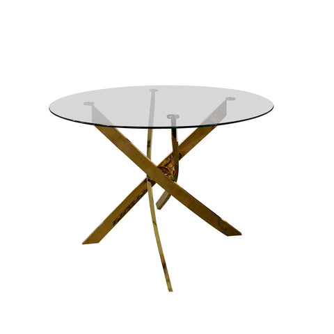 Comedor Denver - 4 Sillas Denver - 2 Lino Beige - 2 Lino Gris