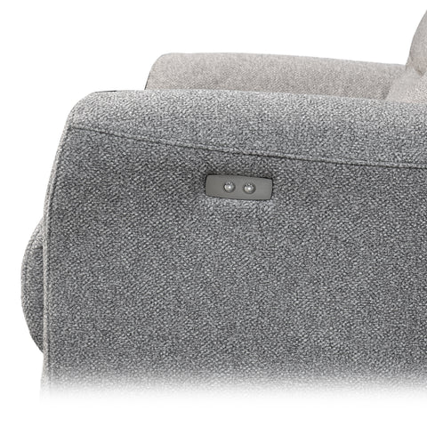 Sala Lugano - Sofa y Love Seat - Tela Gris