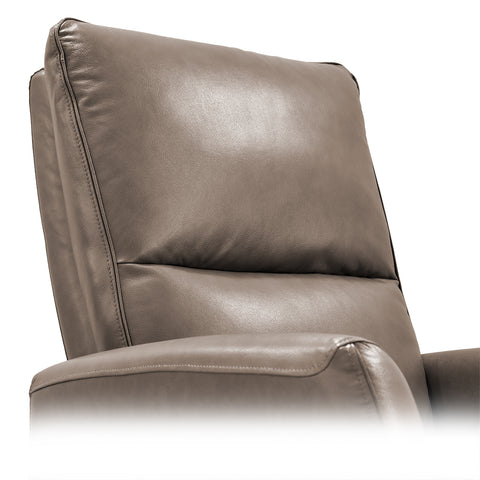 Sillón Reclinable Giratorio Elyo  - Piel Mocha