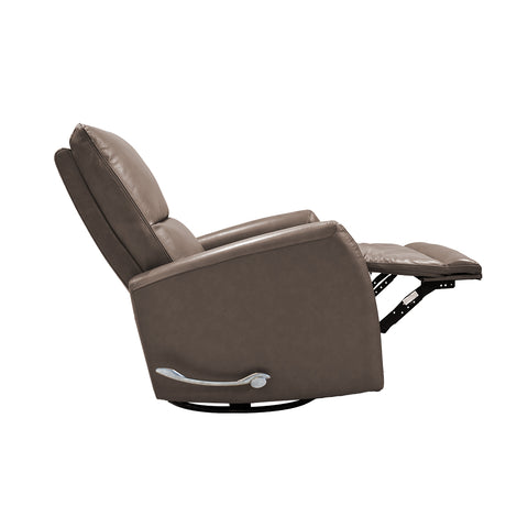 Sillón Reclinable Giratorio Elyo  - Piel Mocha